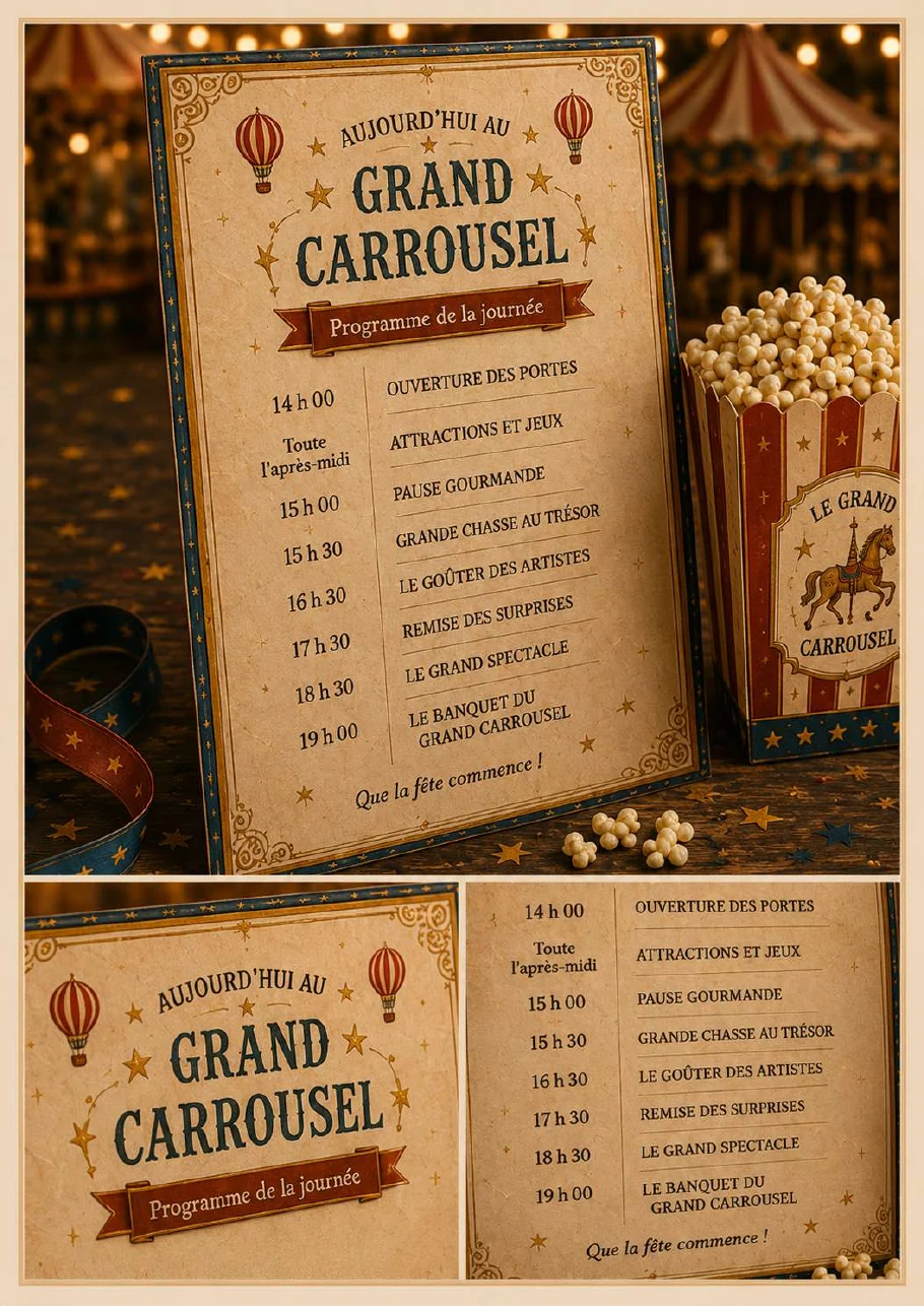 Le programme