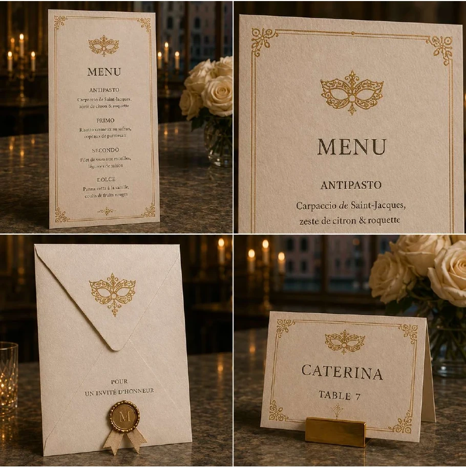 Le menu