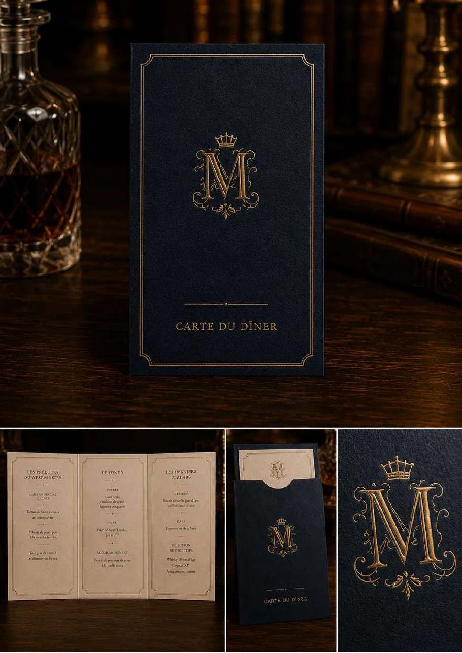 Le menu