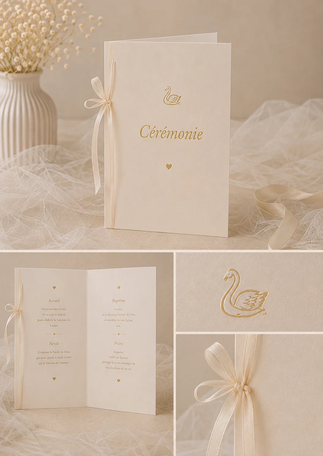 Le livret de cérémonie — collection Ballet