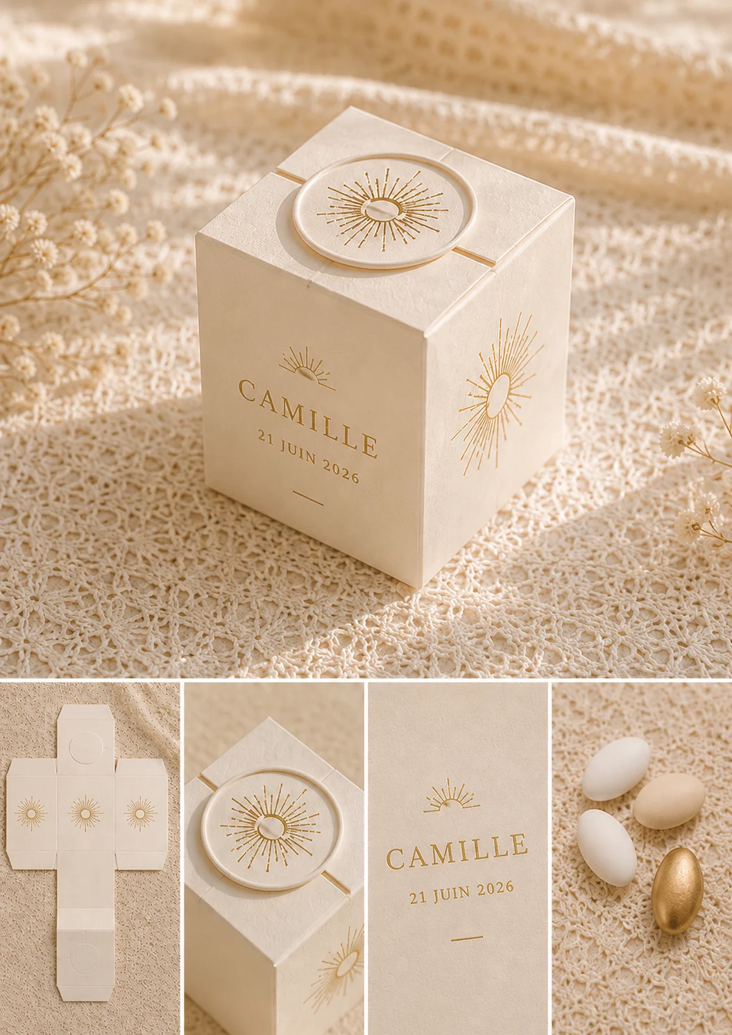 La boîte à dragées — collection Lumière