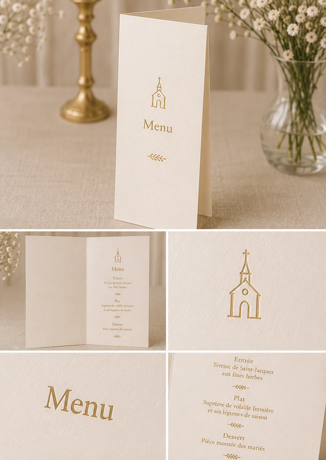 Le menu — collection Chapelle
