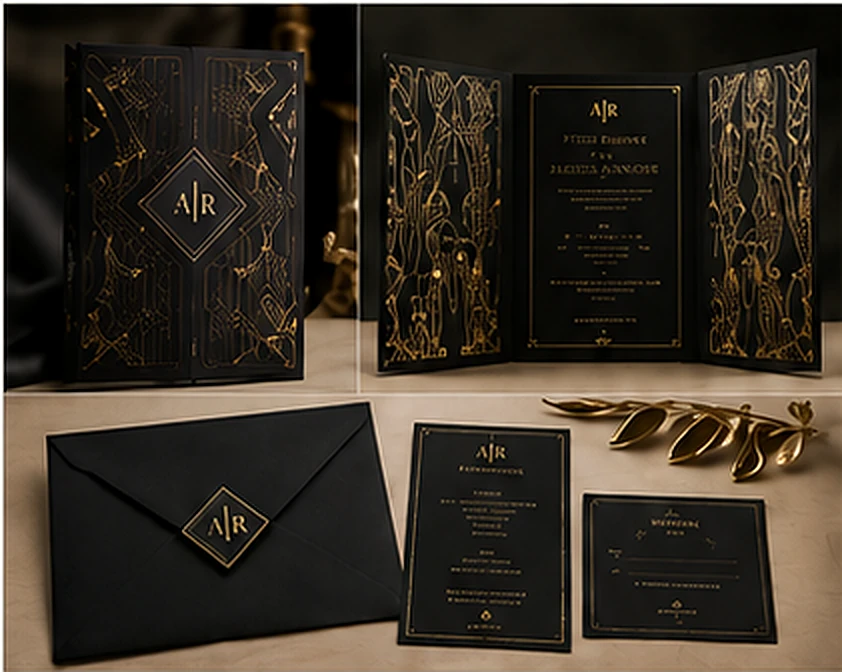 Inspiration de papeterie mariage sur mesure 1