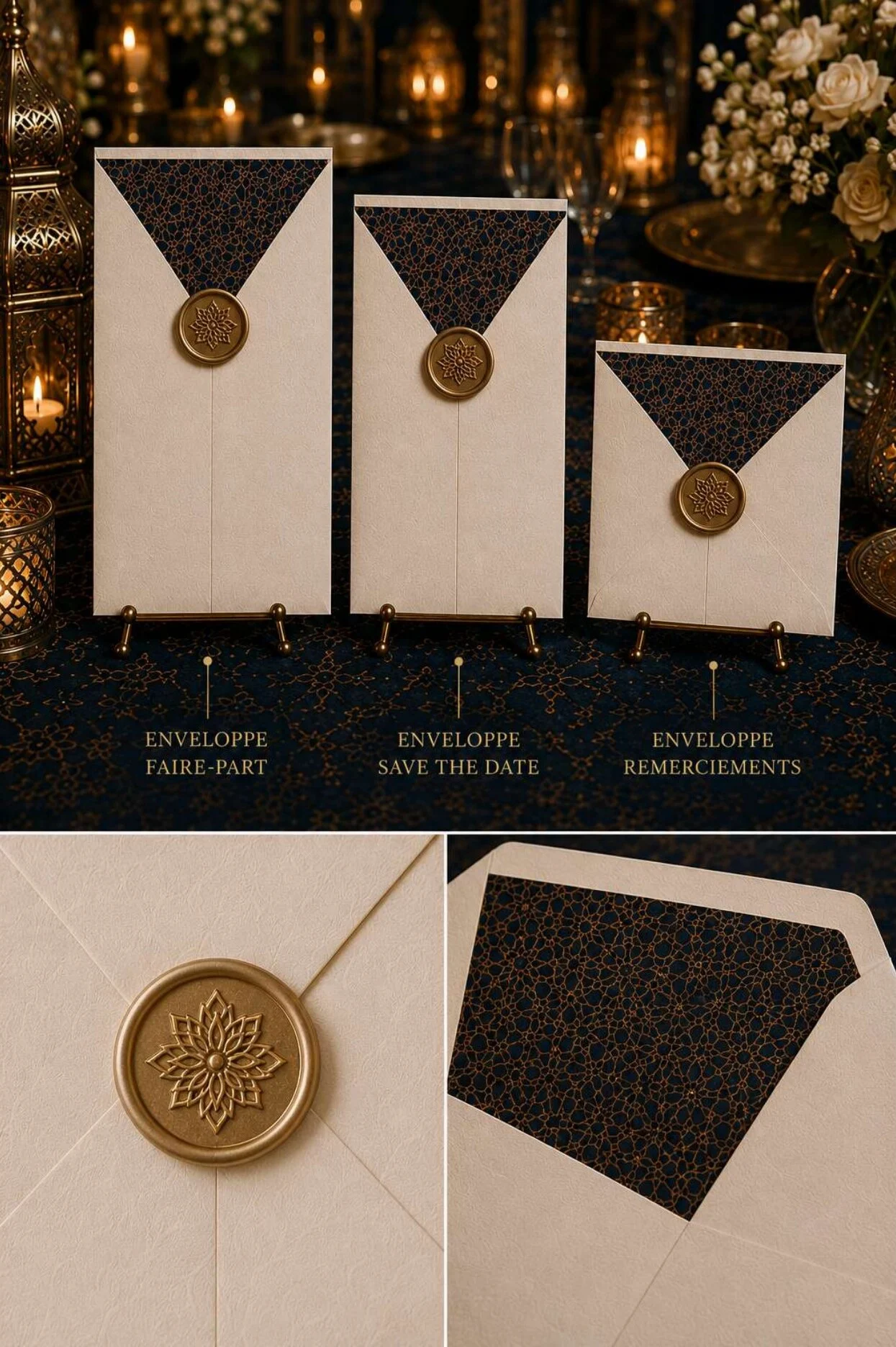 Les enveloppes — collection Shérazade