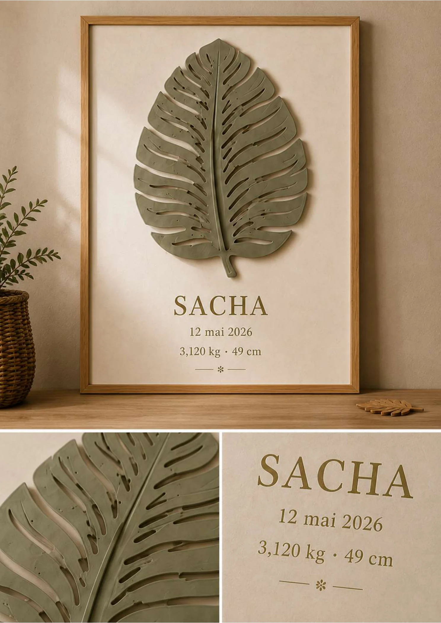 L’affiche de naissance — collection Aventure