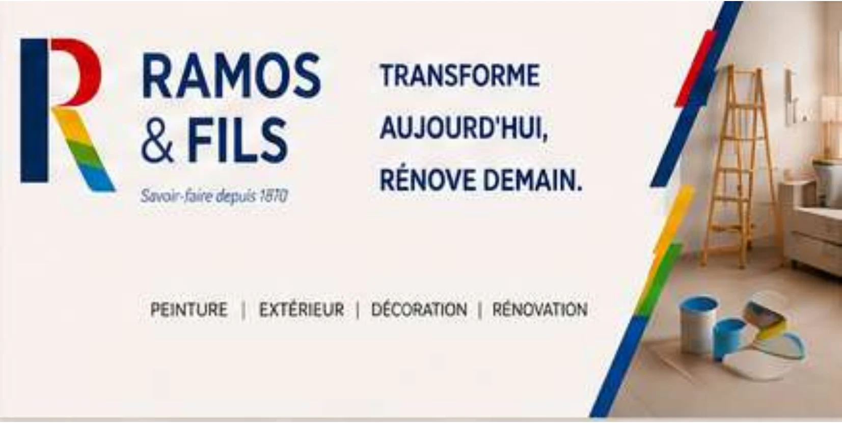 Ramos & Fils — Bannière web