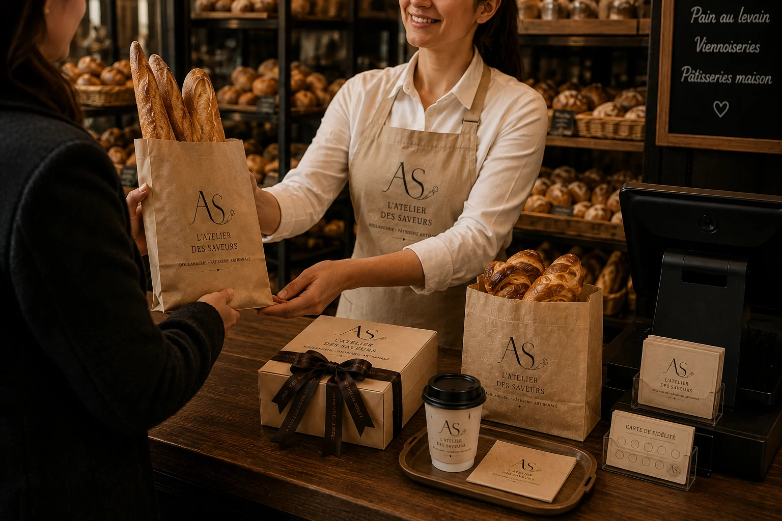 Immersion dans la boulangerie premium en activité