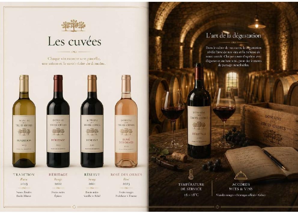 Domaine des Trois Ormes — Les cuvées