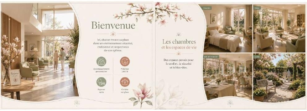 Résidence Les Magnolias — Double page 1